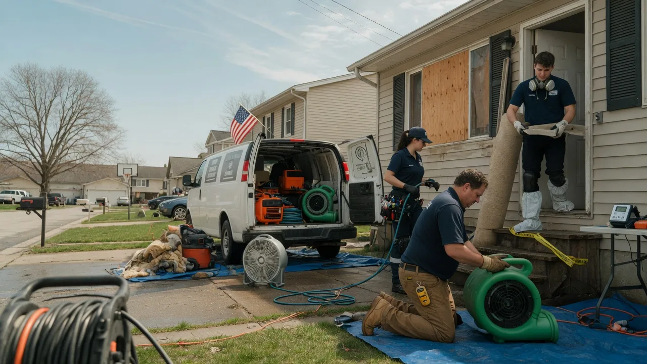 Water Damage Restoration in Ashton, IL near me